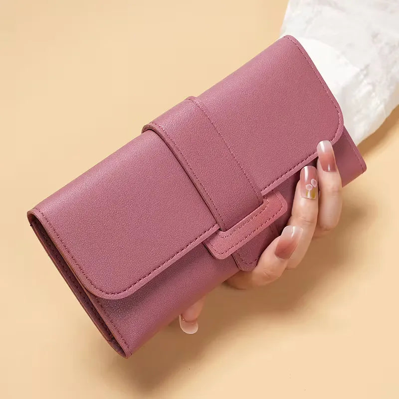 Wallet with tri-fold design