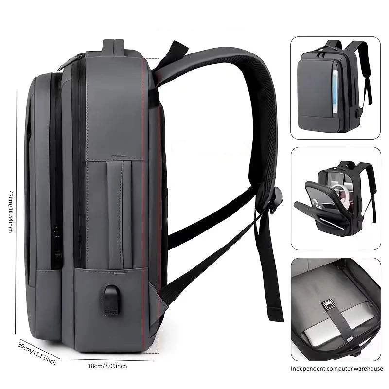 Backpack with USB Charging Port