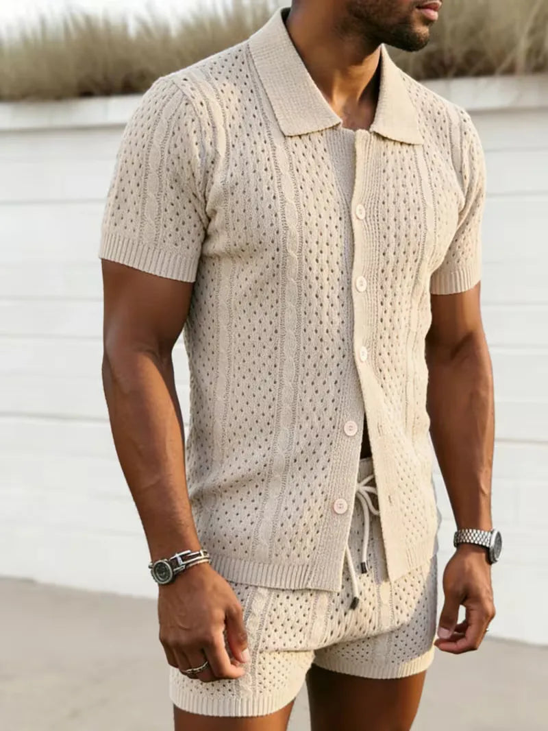 Summer Clothing Set with Short Sleeves