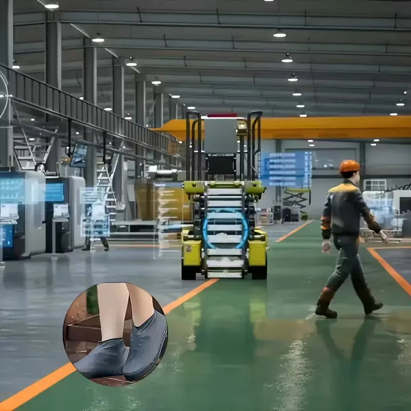 Waterproof and Slip-Resistant Shoe Covers