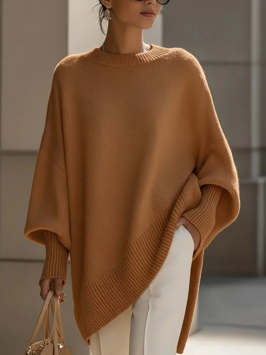 Oversized merino wool women's jumper