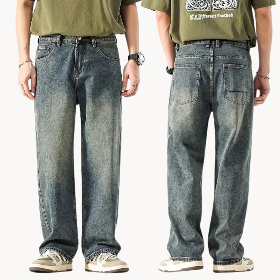 Relaxed retro jeans with a straight fit