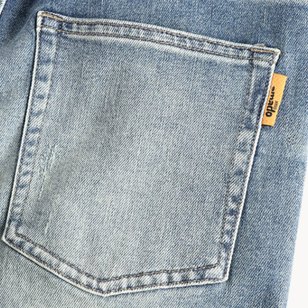 Hugo | Slim fit jeans in light blue washed denim