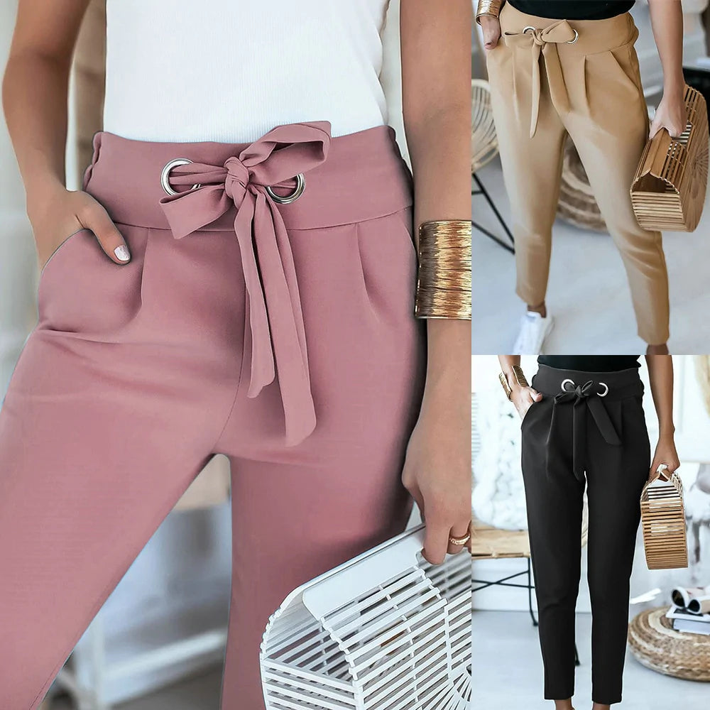 Claudia | High-waisted trousers with elegance
