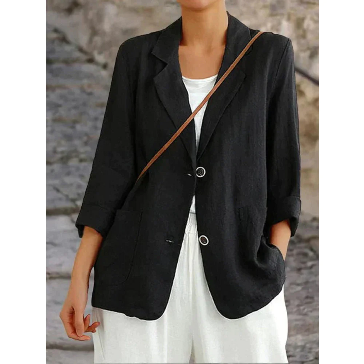 Esmée | Linen Ladies Blazer