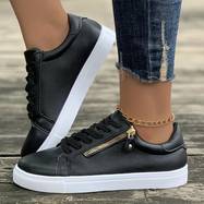 Evie | Leather shoes with bow fastening