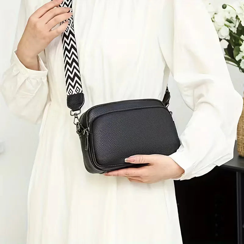 Small Shoulder Bag with Zip