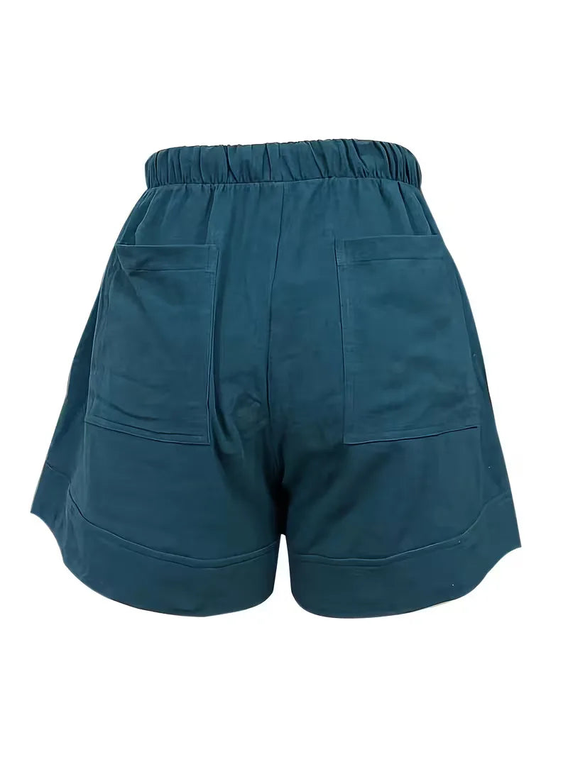 Shorts with Elastic Waistband