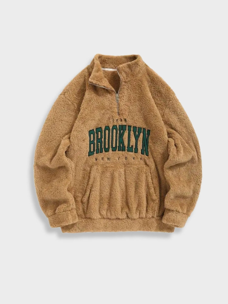 Fluffy NY Brooklyn Zipper