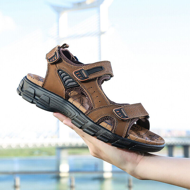 Hudson | Supportive sandals with Velcro for men and women