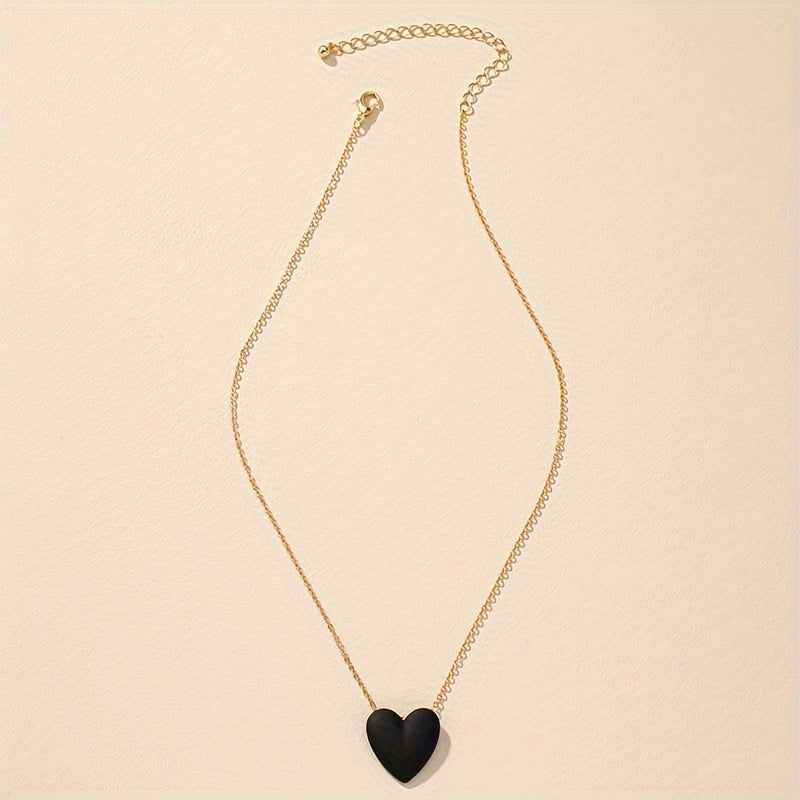 Love | Stylish and Simple Heart-Shaped Love Necklace