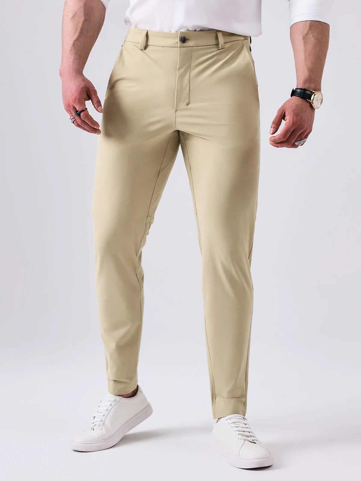 Mike | Slim Fit Trousers