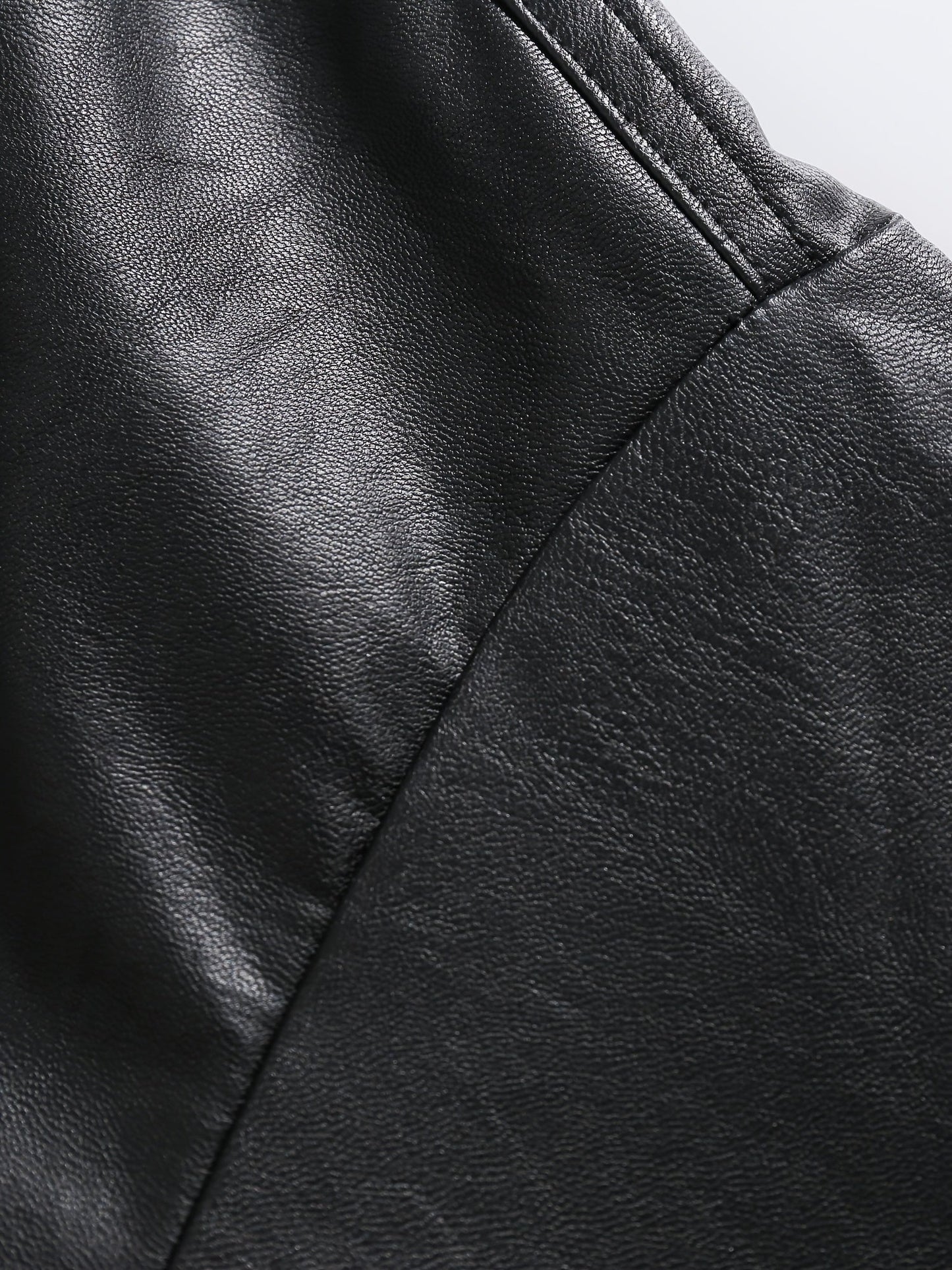 Pim | Sturdy PU Leather Men's Jacket