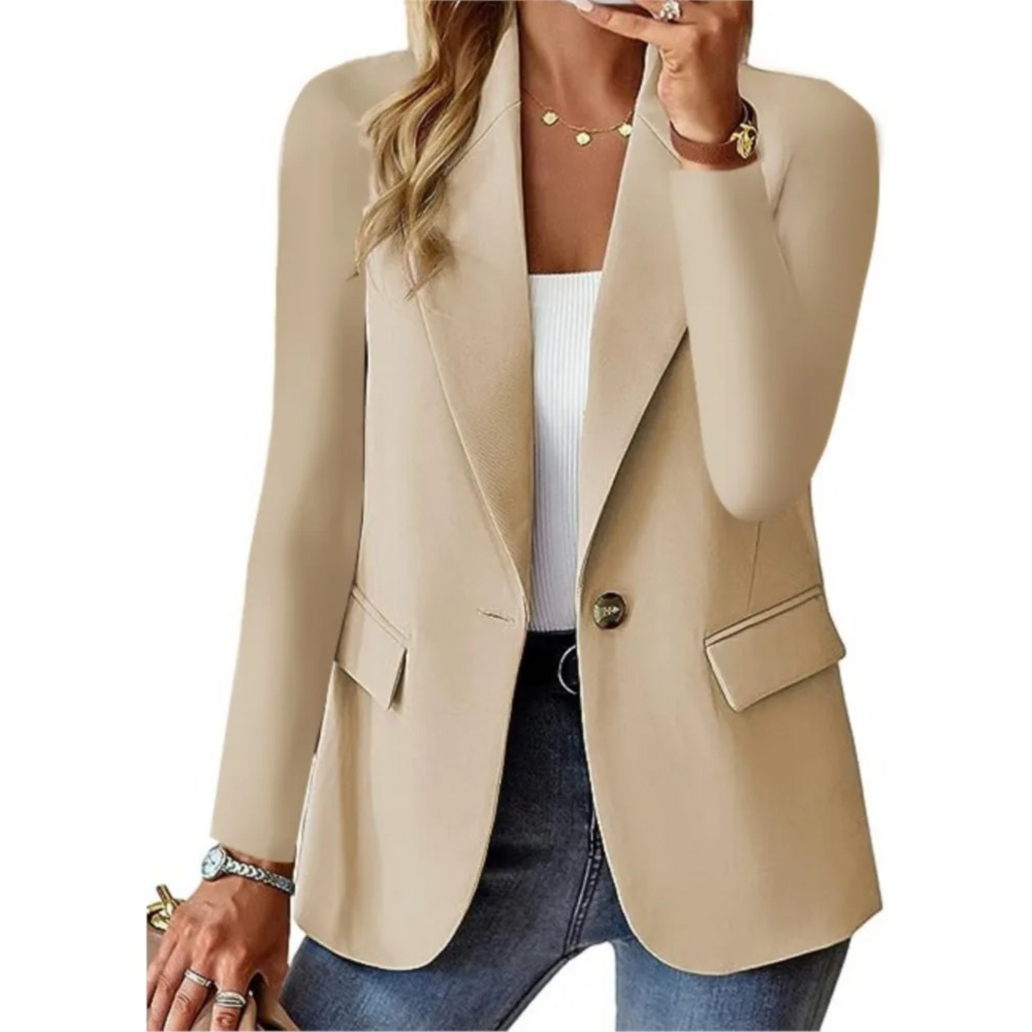 Sofie | Ladies' blazer with pockets and buttons