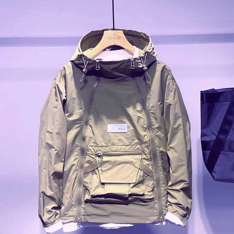 Sven | Double Zip Hooded Jacket