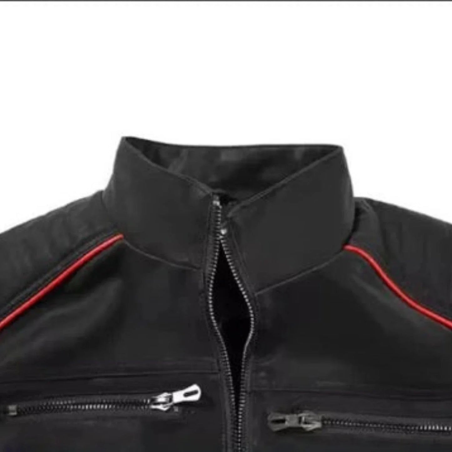 Willem | Black Leather Jacket for Men