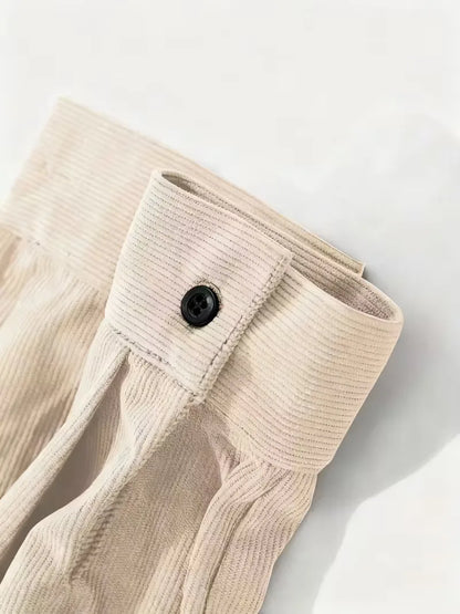 Casual shirt with ribbed texture