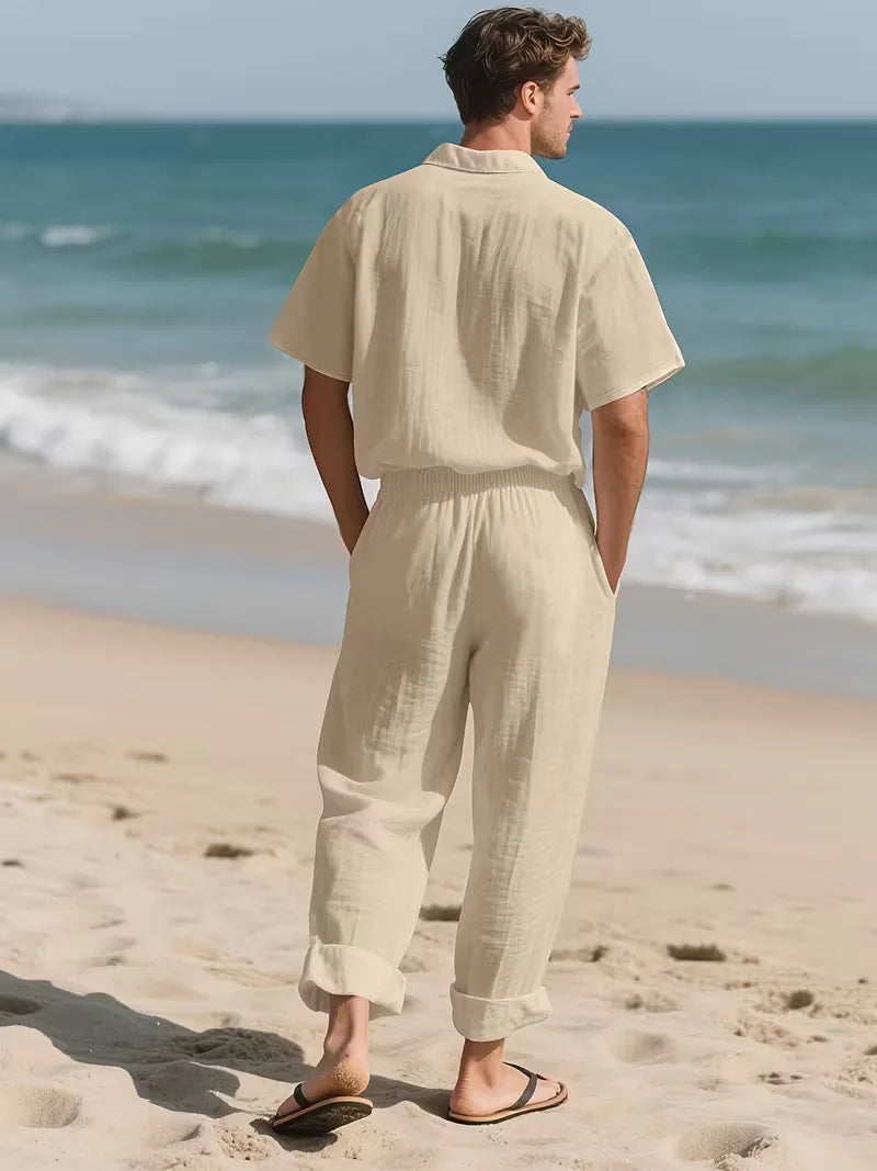 Summer Clothing Set with Short Sleeves