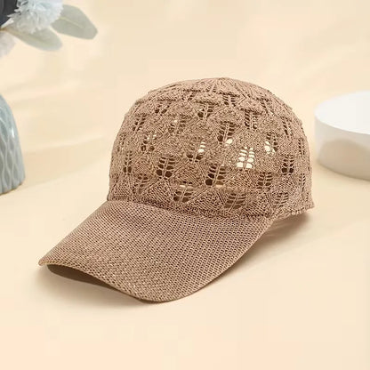 Cap with mesh design