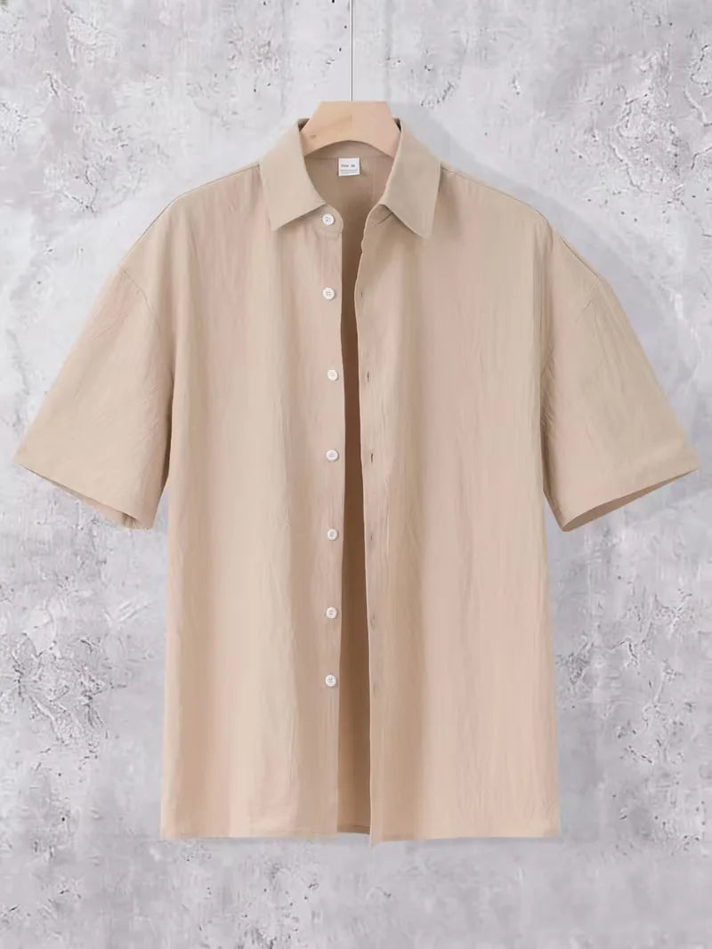 Short Sleeve Shirt with Long Trousers