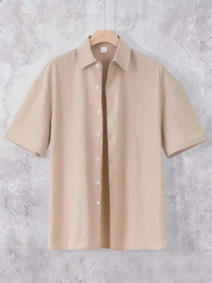 Short Sleeve Shirt with Long Trousers
