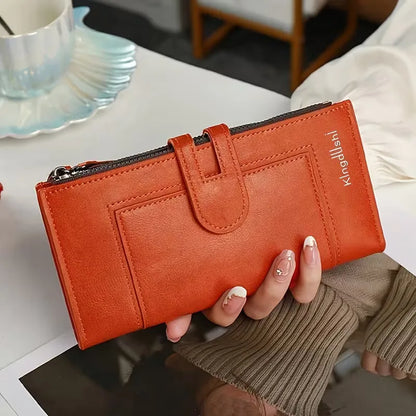 Wallet with Double Zip