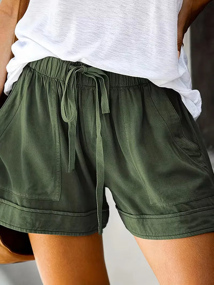 Shorts with Elastic Waistband