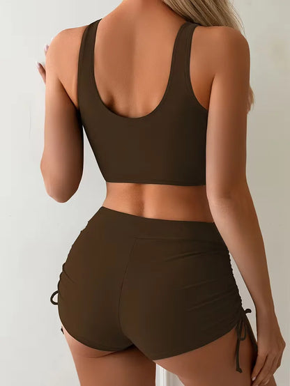 Bikini with Criss-Cross Top