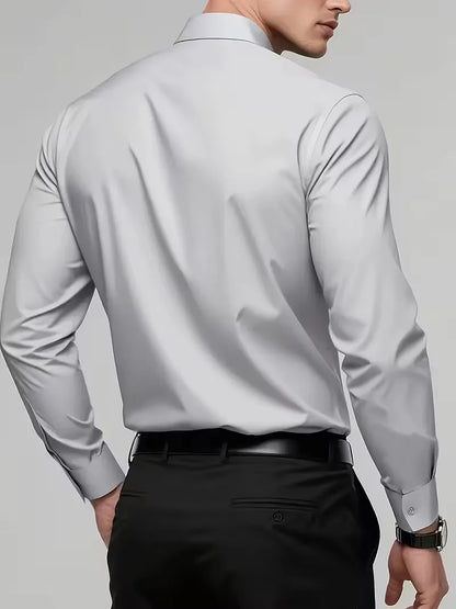 Smart shirts slim fit mandarin collar