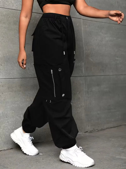 Wide Fit Cargo Trousers