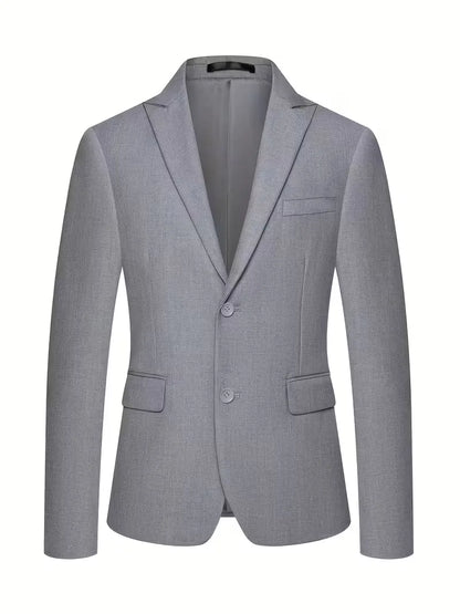 Three-piece suit with slim fit