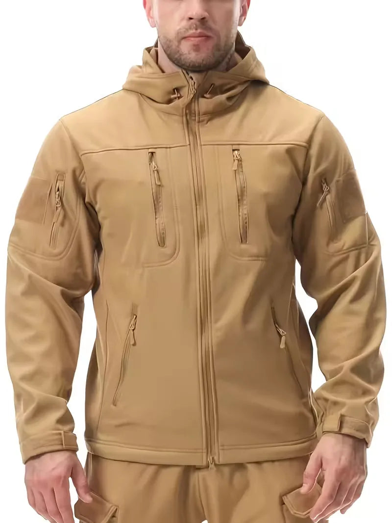 Parka with fleece lining