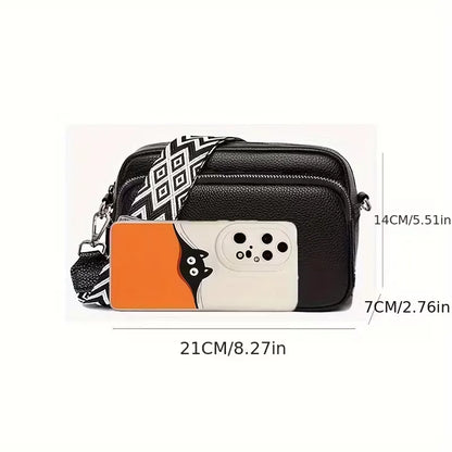 Small Shoulder Bag with Zip