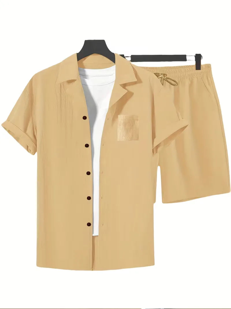 Summer Clothing Set with Short Sleeves