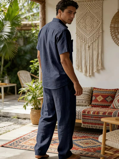 Summer Casual Clothing Set for Men