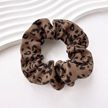 Set of 5 scrunchies with animal prints