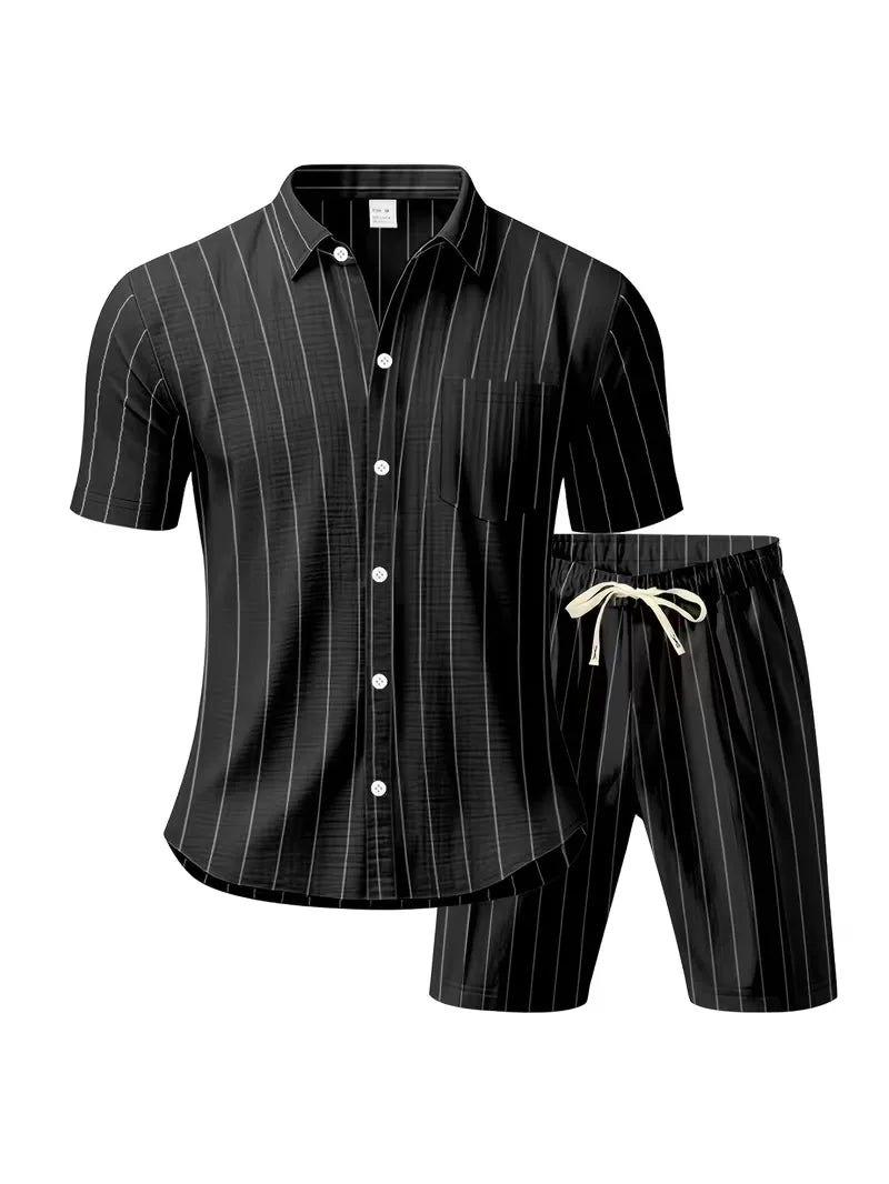 Men's Summer Outfit with Short Sleeves