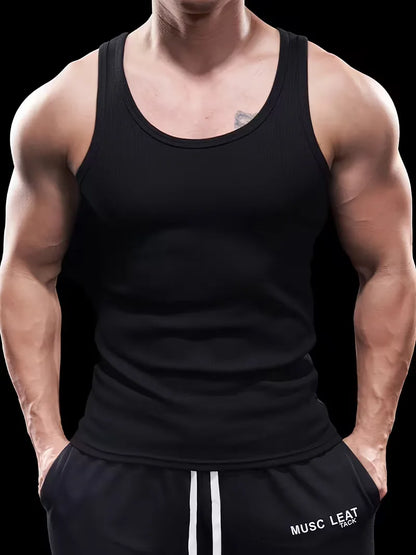 Slim Fit Ribbed Tank Top