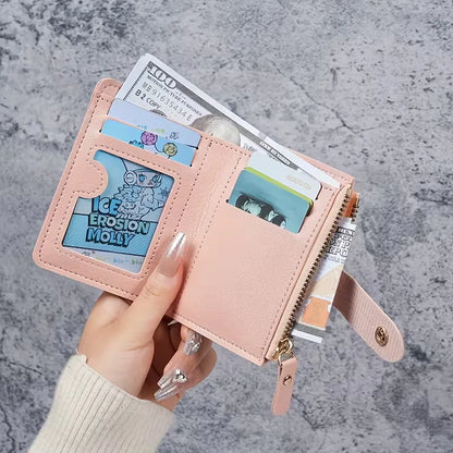 Wallet with Double Zip
