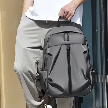 Backpack with USB and Zipped Pocket