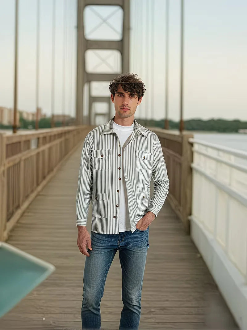 Striped Casual Shirt