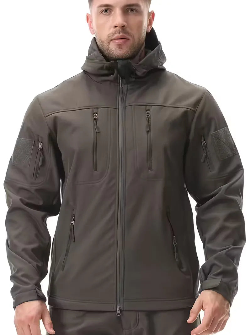Parka with fleece lining
