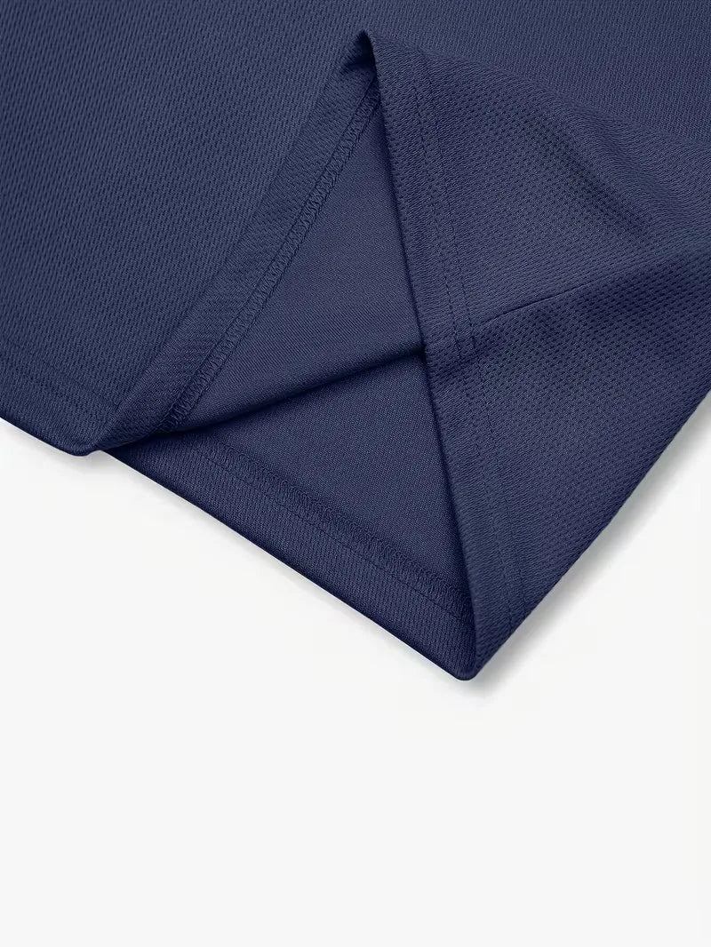 Summer clothing set with polo and shorts