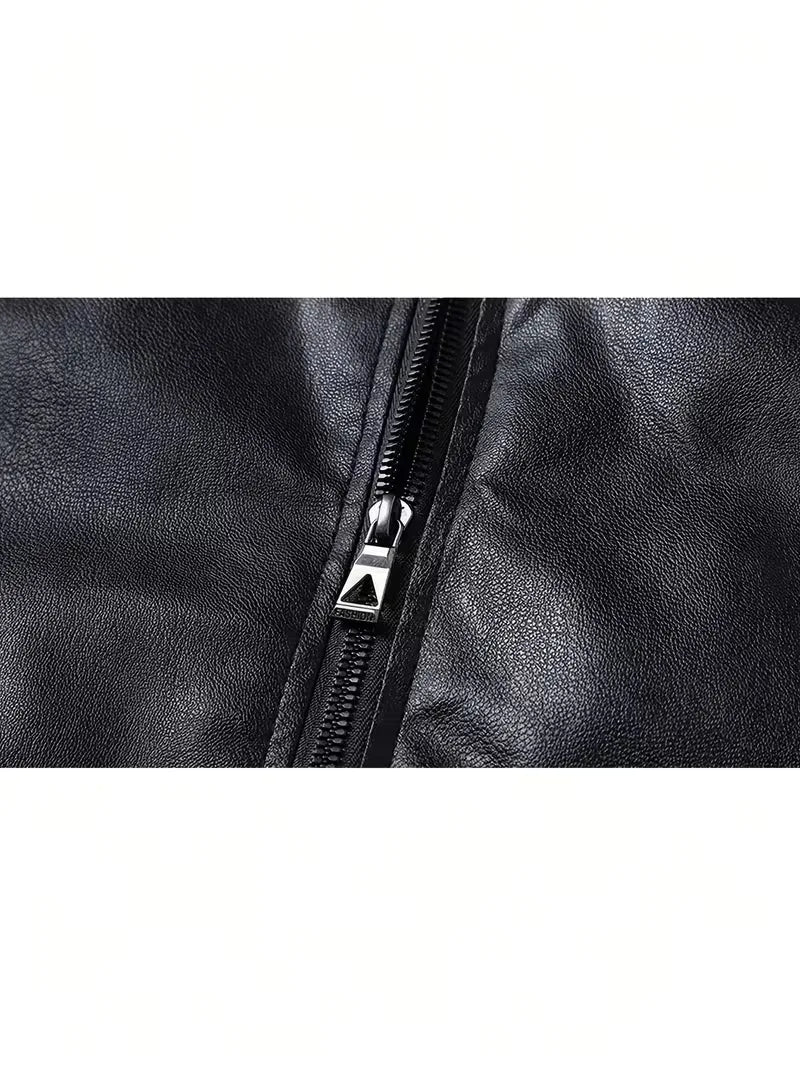Slim Fit Bomber Jacket with Long Sleeves