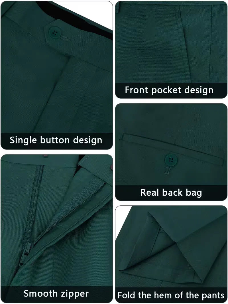 Three-Piece Slim Fit Suit