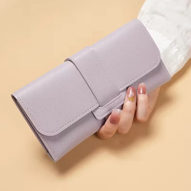 Wallet with tri-fold design