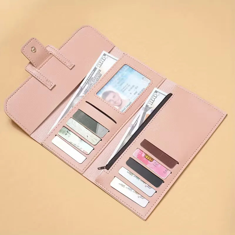 Wallet with tri-fold design