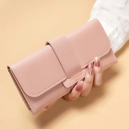 Wallet with tri-fold design