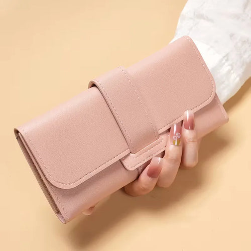 Wallet with tri-fold design