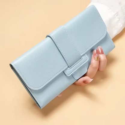 Wallet with tri-fold design